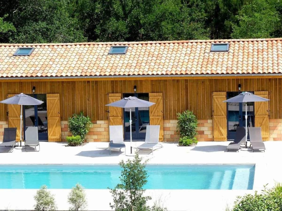 Domaine De La Grange Bed & Breakfast Carcans Exterior foto