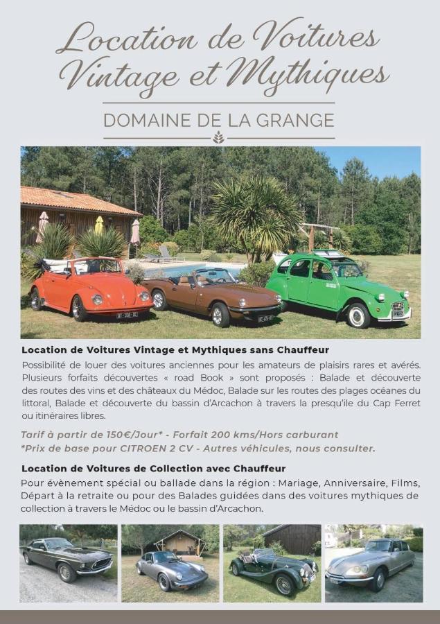 Domaine De La Grange Bed & Breakfast Carcans Exterior foto